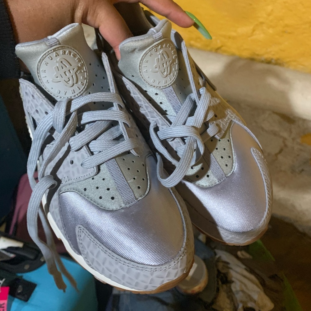 Grey Nike sneakers